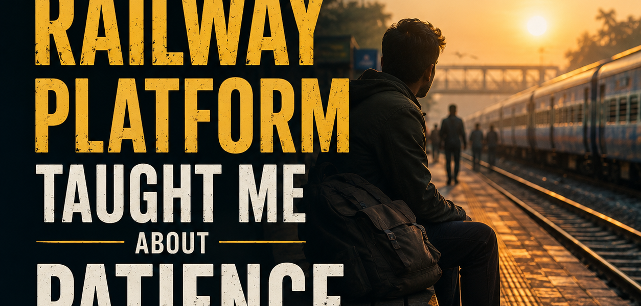 Life Lessons from a Delayed Train and Railway Platform