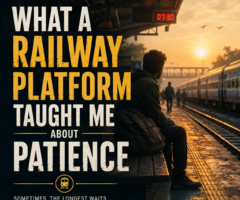 Life Lessons from a Delayed Train and Railway Platform