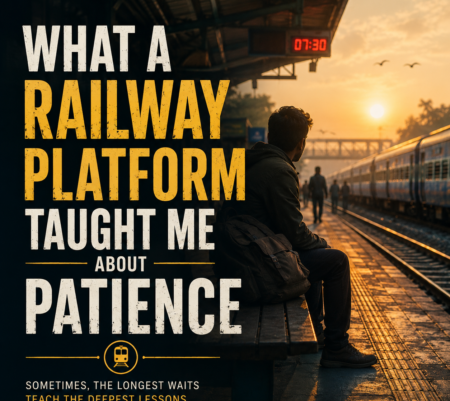 Life Lessons from a Delayed Train and Railway Platform