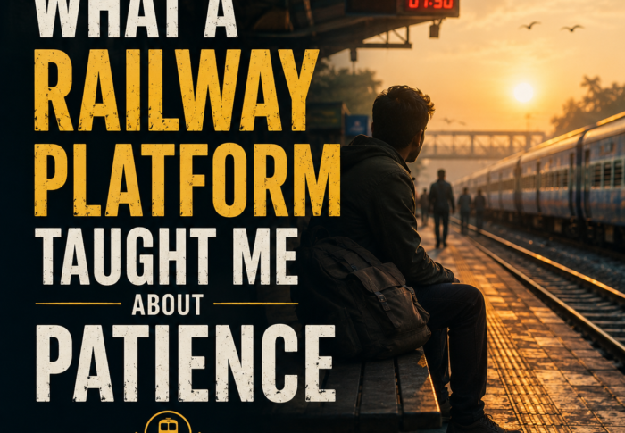 Life Lessons from a Delayed Train and Railway Platform