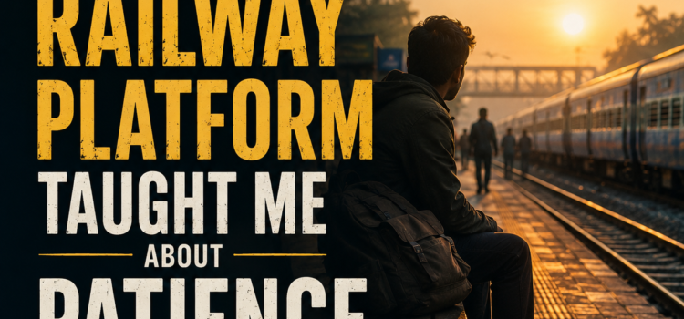 Life Lessons from a Delayed Train and Railway Platform
