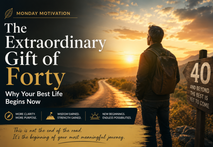 The Extraordinary Gift of Forty: Why Your Best Life Begins Now.