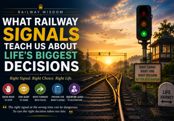 7 Powerful Life Lessons Railway Signals Teach About Better Decisions.