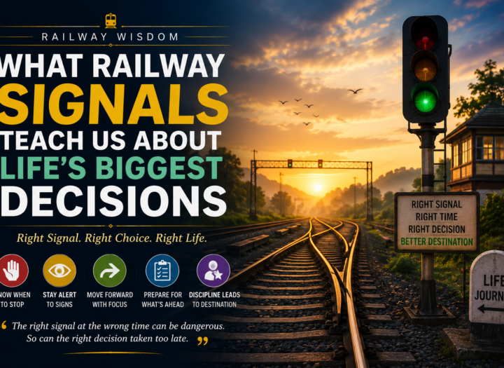 7 Powerful Life Lessons Railway Signals Teach About Better Decisions.