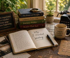 Why I Started Writing: The Personal Journey Behind My Words, Dreams and Stories.