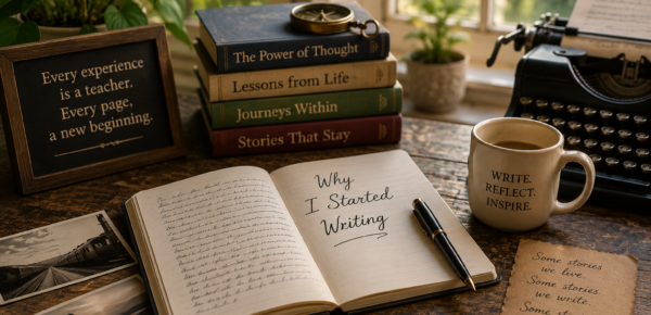 Why I Started Writing: The Personal Journey Behind My Words, Dreams and Stories.