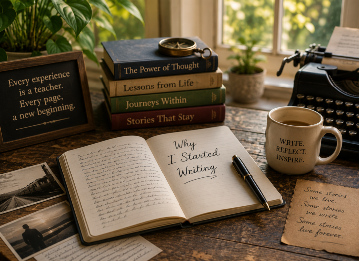 Why I Started Writing: The Personal Journey Behind My Words, Dreams and Stories.